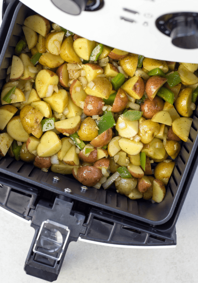 Air Fryer Breakfast Potatoes , air fryer recipes, how to cook potatoes in the air fryer, breakfast potatoes, 